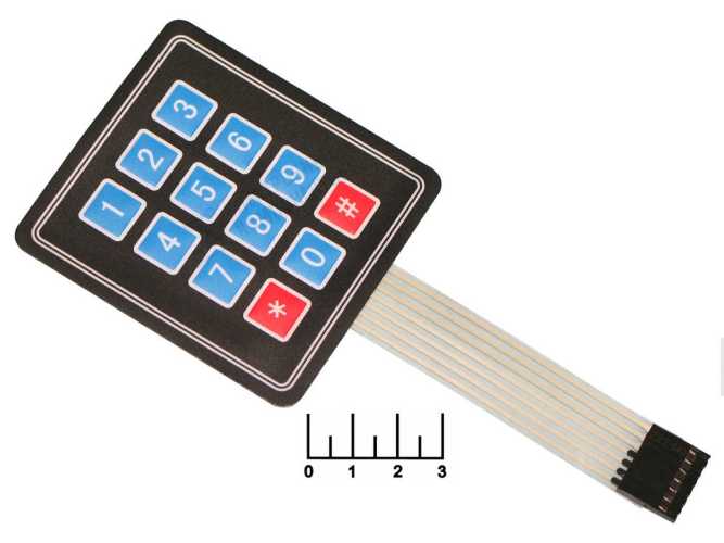 Клавиатура 12 кнопок
