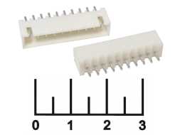 Разъем 10pin штекер на плату шаг 2.54мм