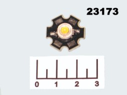 Светодиод LED 1W белый теплый LXHL-LW1C 3200K