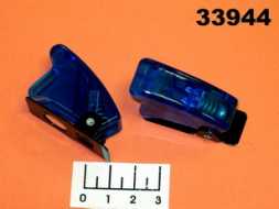 Защита для тумблера R17-10B синяя прозрачная (SAC-01/TR)