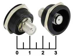 Переходник F 2 гнезда в панель (F-F PN)