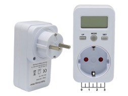 Ваттметр CAT-II (розеточный)