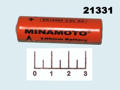 Литиевый элемент AA 3.6V ER14505 STD Minamoto