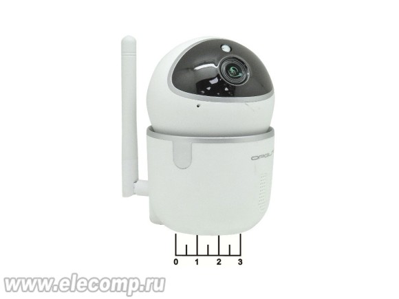 IP-камера OT-VNI45 цветная с блоком питания Wi-Fi (белая)