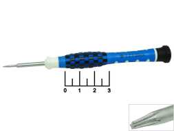Отвертка 0.8*30мм пятигранная