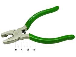 Плоскогубцы 125мм зеленые 411125