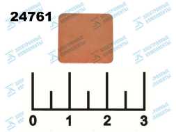 Пластина для радиатора медная 15*15*0.1мм