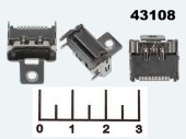 Разъем HDMI гнездо на плату (HDMI-7003)