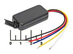Приемник (радиореле) 1 канальный дистанционного управления 3.5V-12V 1A 433 МГц