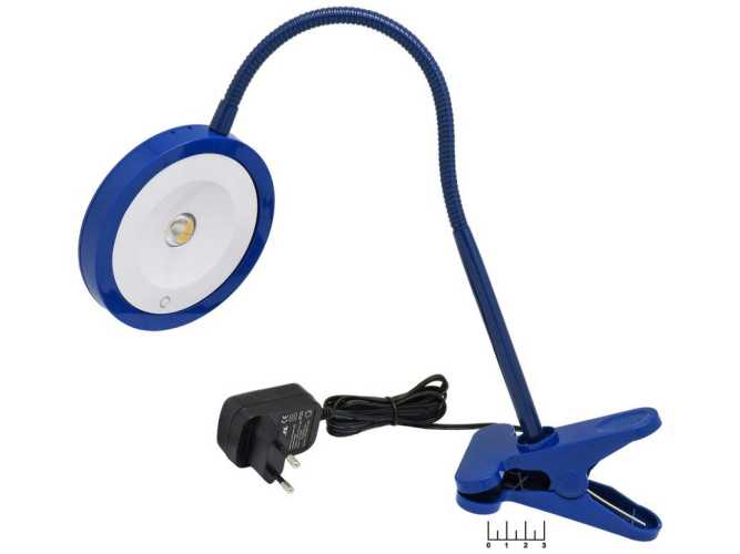 Светильник светодиодный настольный 4W 3000K белый теплый Эра NLED-435 (синий)