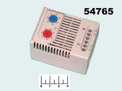 Термостат регулируемый ZR01175.0-00 (-10...+50C/+20...+80C) 10A/250V (15A/120V) на вкл./выкл.