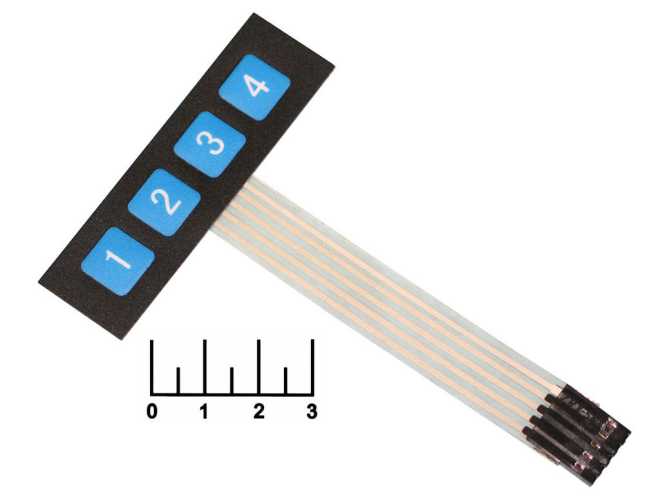 Клавиатура 4 кнопки