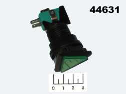 Кнопка для игровых автоматов зеленая треугольник GMSI-6B-T