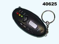 Алкотестер индикаторный с часами №2120