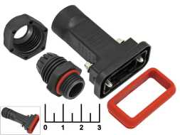 Корпус разъема D-SUB 9pin (DPL-9 IP67)