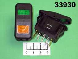 Выключатель 14/21 R13-232B6B желтый/зеленый 10 контактов