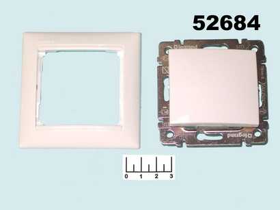 Выключатель 1-клавишный Legrand Valena белый (774401)