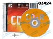 Диск CD-R Standart 52X 700Mb Slim (К)