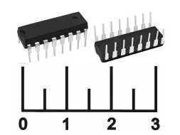 Микросхема К561ИЕ16 DIP16