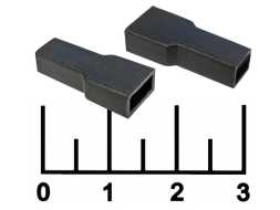 Кембрик на клемму 6.3мм черный