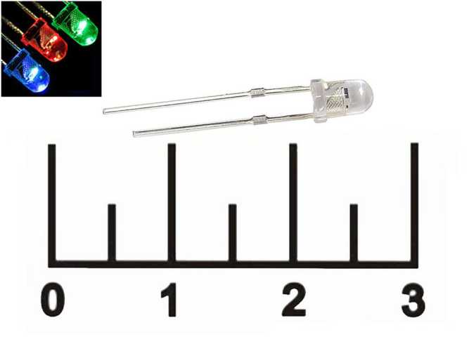 Светодиод LED DFL-3014RGBC-BF