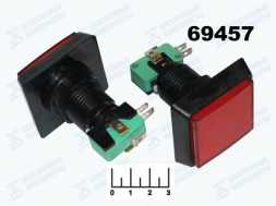Кнопка для игровых автоматов красная 50*50 GMSI-2B-S