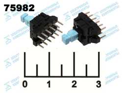 Кнопка тактовая 10*14*15 12 контактов без фиксации