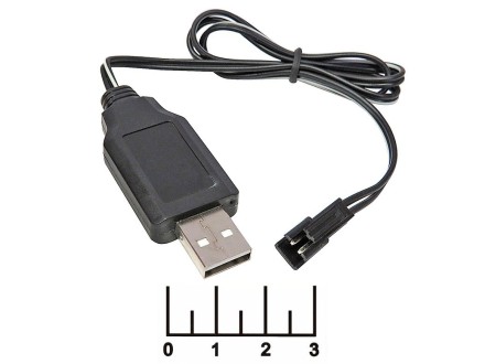 Зарядное устройство USB-2pin 7.2V 0.25A HJ-105 (для 6V Ni-MH)