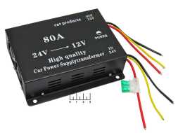 Преобразователь 24/12V 80A A5188