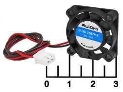 Вентилятор 12V 0.08A 25*25*7мм RQD-2507MS (разъем 2pin)