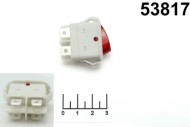 Выключатель 250/16 RK1-010 красный овал 4 контакта (KCD3-201N-14)