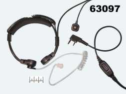 Гарнитура к радиостанции Kenwood с выносной кнопкой ларингофонного типа