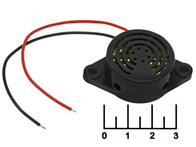 Генератор звука 3-24V SFM-27 Pulse (писк однотонный)