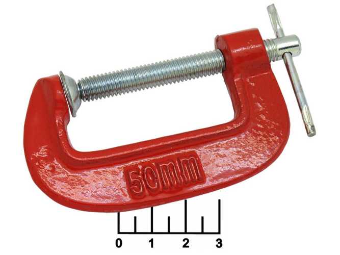Струбцина 50мм 2&amp;quot; G-тип Skrab (25242)
