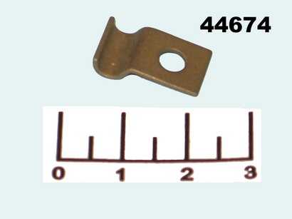 Крепеж кабеля 4мм металл