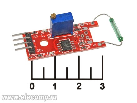 Радиоконструктор Arduino герконовый датчик HW-484
