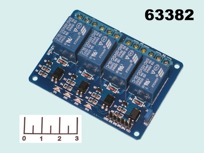 Радиоконструктор Arduino 4 канальное исполнительное устройство 5V SCA-1720