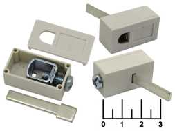 Клемма вводная 16мм ST-100 наконечник прямой 5.8*28мм