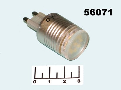 Лампа светодиодная 220V 2.4W G9 4000K белый 10LED Ecola (G9LV24ELC)