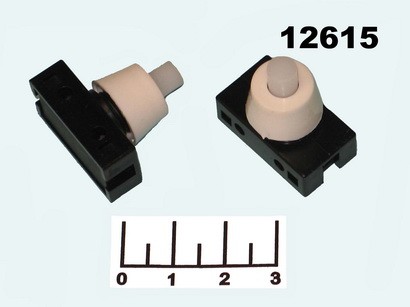 Кнопка PBS-18 для настольной лампы черно-белая №314(2)