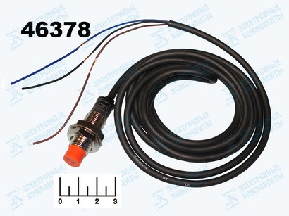 Индуктивный выключатель PR12-4DP 12...24V 200mA PNP NO (4мм не встраиваемый)