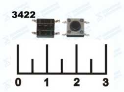 Кнопка тактовая 6*6*4.3 4 контакта (IT-1102W)