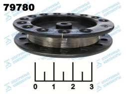 Проволока нихромовая 1м (диам-0.15мм) 61 Ом/м