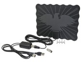 Антенна комнатная для цифрового ТВ RH-HDTV048 с усилителем (питание USB)