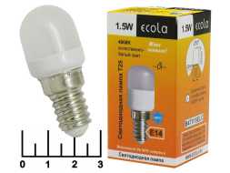 Лампа светодиодная 220V 1.5W E14 4000K белый для холодильника Ecola