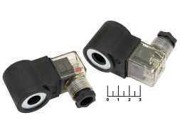 Соленоид =24V 19W + разъем IP65 d-13/13