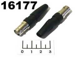 Разъем BNC гнездо на кабель резиновый