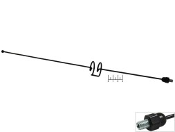 Антенна автомобильная FM под винт M6 40см