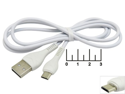 Шнур USB-Type C 1м Hoco X37 (белый)