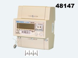 Счетчик электрический Энергомера CE102M-R5-145J двухтарифный однофазный